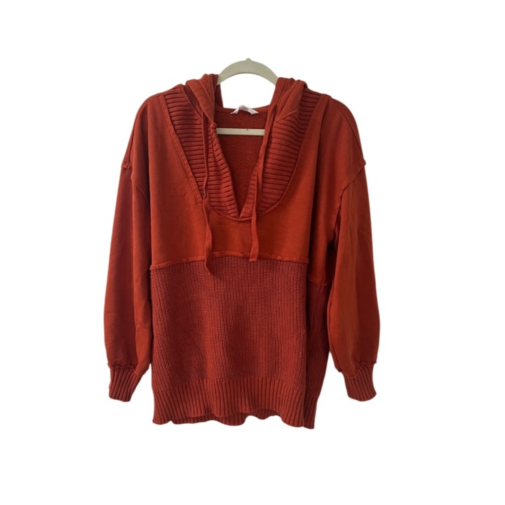 Chunky knit Sweater Hoodie
